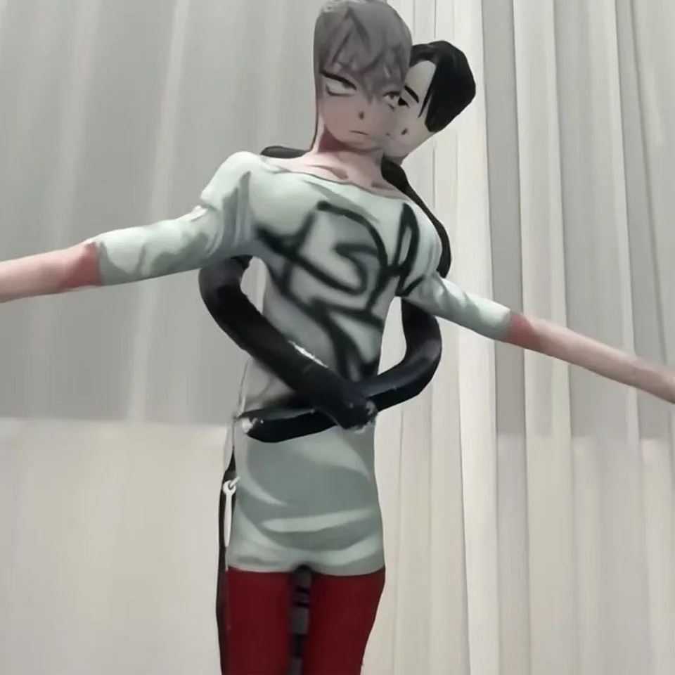 Anime Alien Stage Ivan Till Cosplay Doll Stuffed Dolls Funny Abstract Twistable Shape Room Decoration Figure Accessories