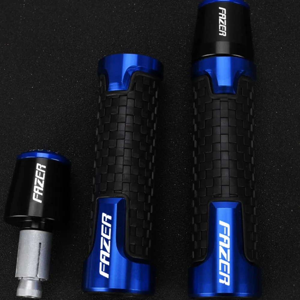 

Motorcycle Aluminum Handlebar Grip End Handle Bar Grips For Yamaha FZ1/FZ6/FZ6R/FZS1000 FAZER FZ 1/6 R/6R/FZS 1000 FAZER600 700