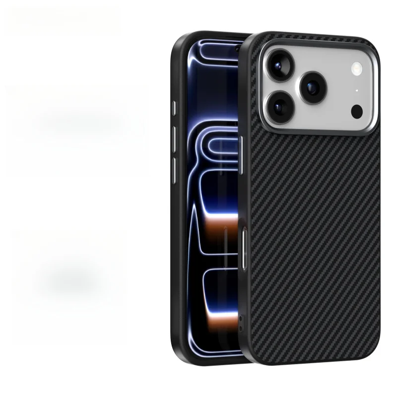 

for iPhone 17 Pro Max Case, Compatible with MagSafe, Ultra-Slim Case with Caseless Touch Feeling,Aramid Fiber Woven