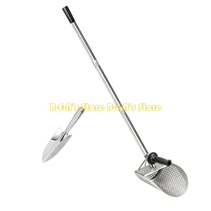 Y1AD Comfortable Treasure Accessories Sand Scoops Shovel Stainless Steel Design