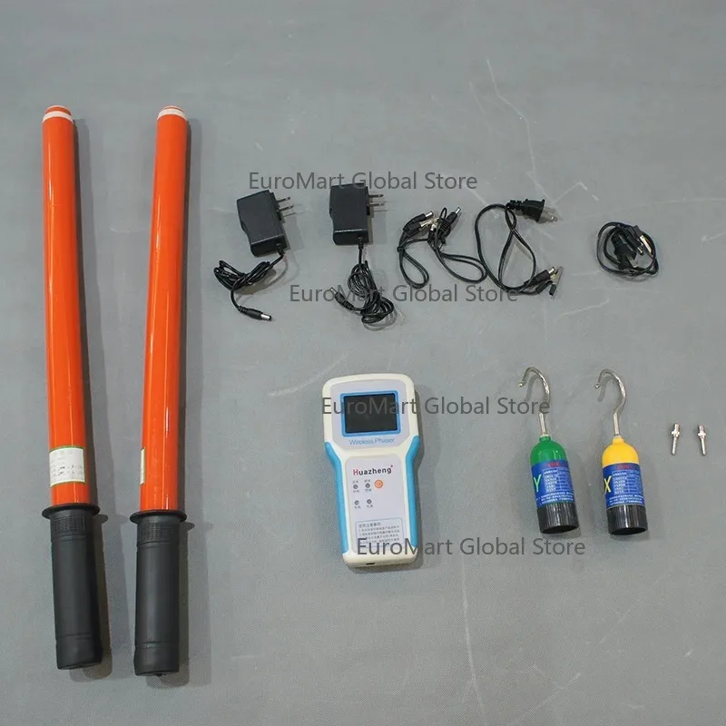 

Wireless High Voltage Phase Detector HZ-8600 Handheld Phase Sequence Angle Detection 1-Year Warranty