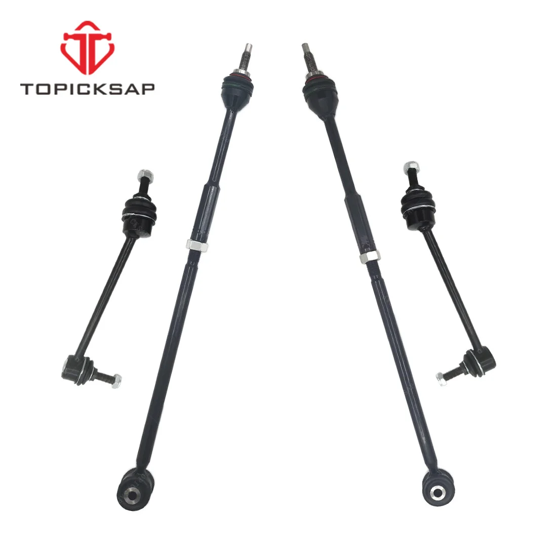 

TOPICKSAP Tie Rods Rear Sway Bar End Links Kits for Lincoln LS Ford Thunderbird 2000 - 2006 6W4Z5B551AA XW4Z5C486AA C2C018572