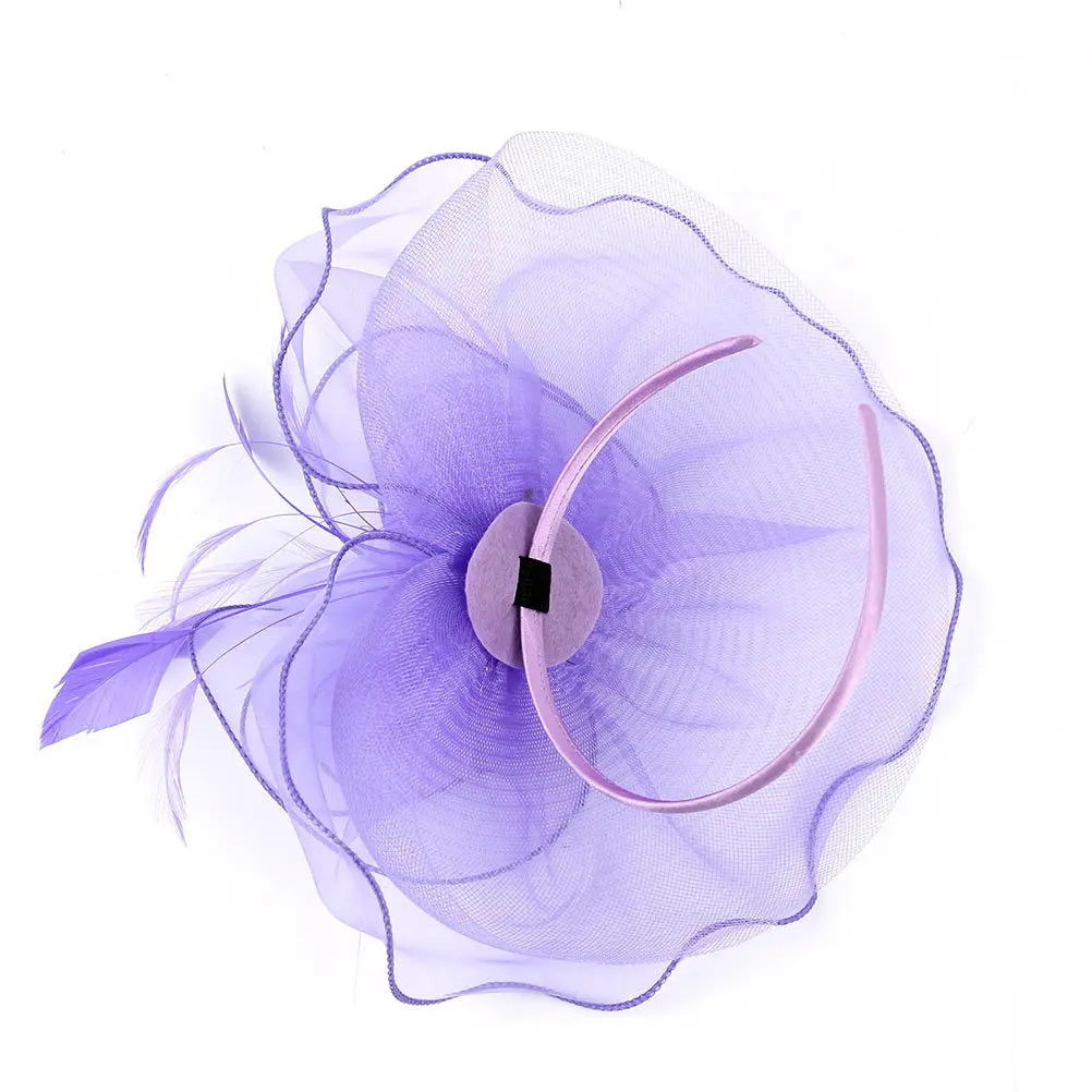 

1 Headwear Organza Hair Clip Elegant Headdress Creative Hairpin Dance Costume Accessory Women Costume