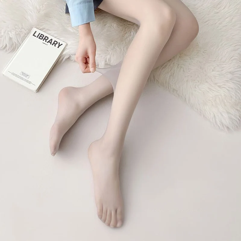 1 Pair Women Sexy Breathable Tights Transparent Elastic Pantyhose Ultra-thin Tights Stretchy Stockings Slim Ultra Thin Leggings image 5