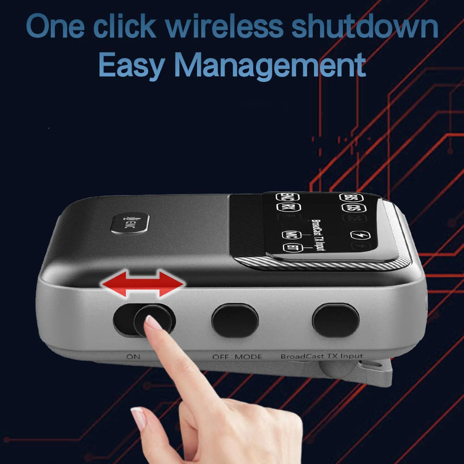 เครื่องรับส่งสัญญาณบลูทูธ 6.0 แบบพกพา HiFi พร้อมระบบตัดเสียงรบกวน ENC แบตเตอรี่ใช้งานได้นาน ช่องต่อ 3.5 มม. สำหรับการนำทาง