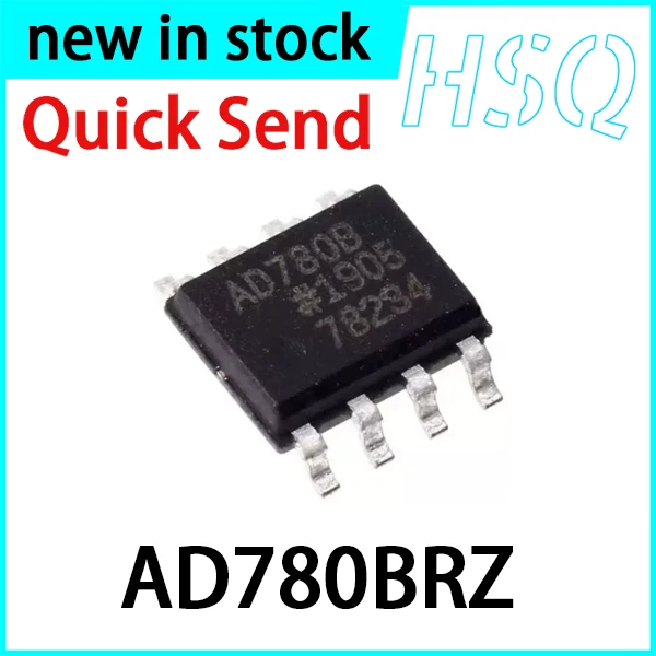 1PCS New AD780BRZ package SOP-8 high-precision reference voltage IC chip AD780 in Stock