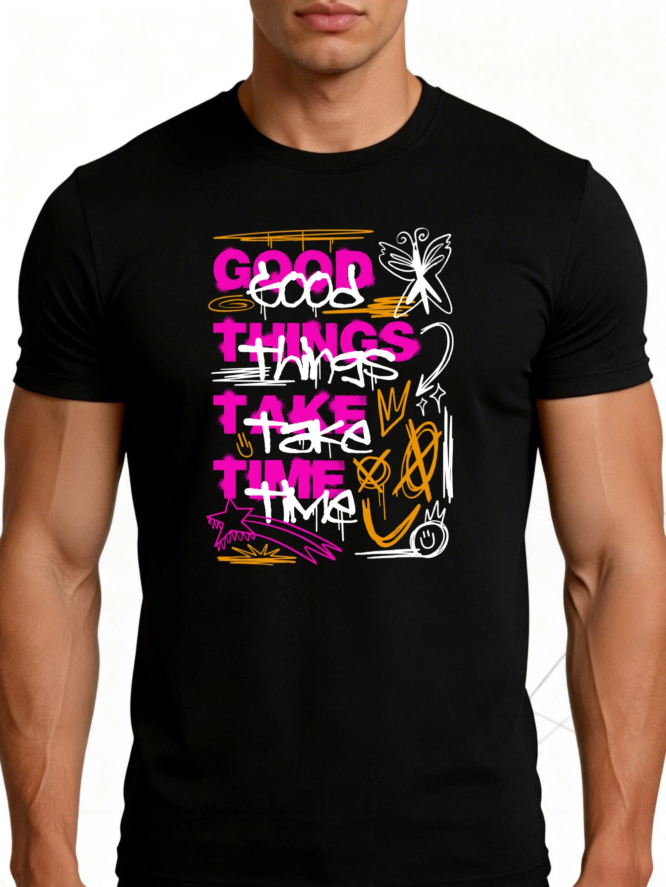 Casual Street Style Men's T-Shirt 