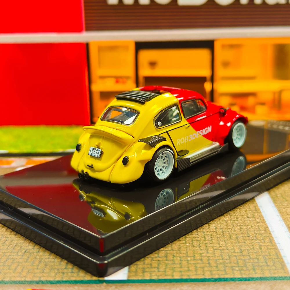 Inspire le modèle 1/64 Beetle RWB Robert Design ROB3DESIGN # 49 Moulé sous pression