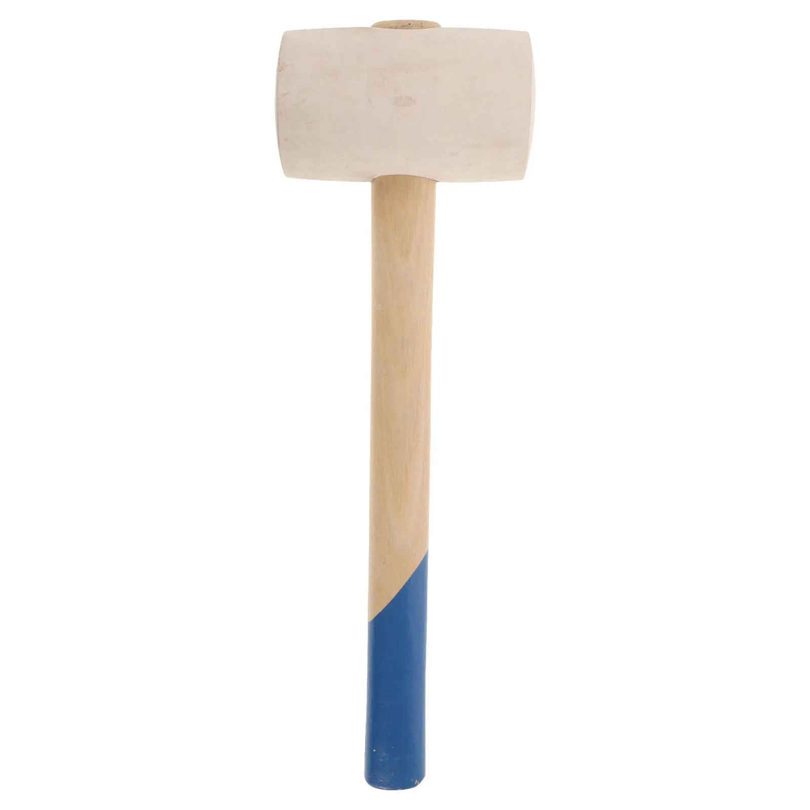 

Soft Rubber Hammer 12Oz Wooden Handle Sturdy Anti-Fatigue Ball Hammer For Tile Installation Durable Decoration Tool