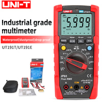 UNI-T Profesional Digital Multimeter UT191T UT191E True RMS DMM 20A Ammeter 600V DC AC Voltage Capacitor 6000 Count Tester