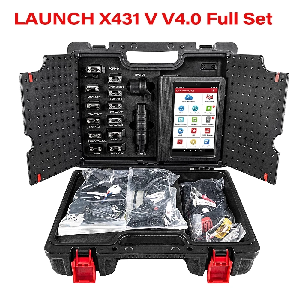 Launch X431 V PRO V 4.0 Professional Diagnostic Tool Full Systems ECU Coding Active Test 30+ Reset Service Launch X431V Scanner