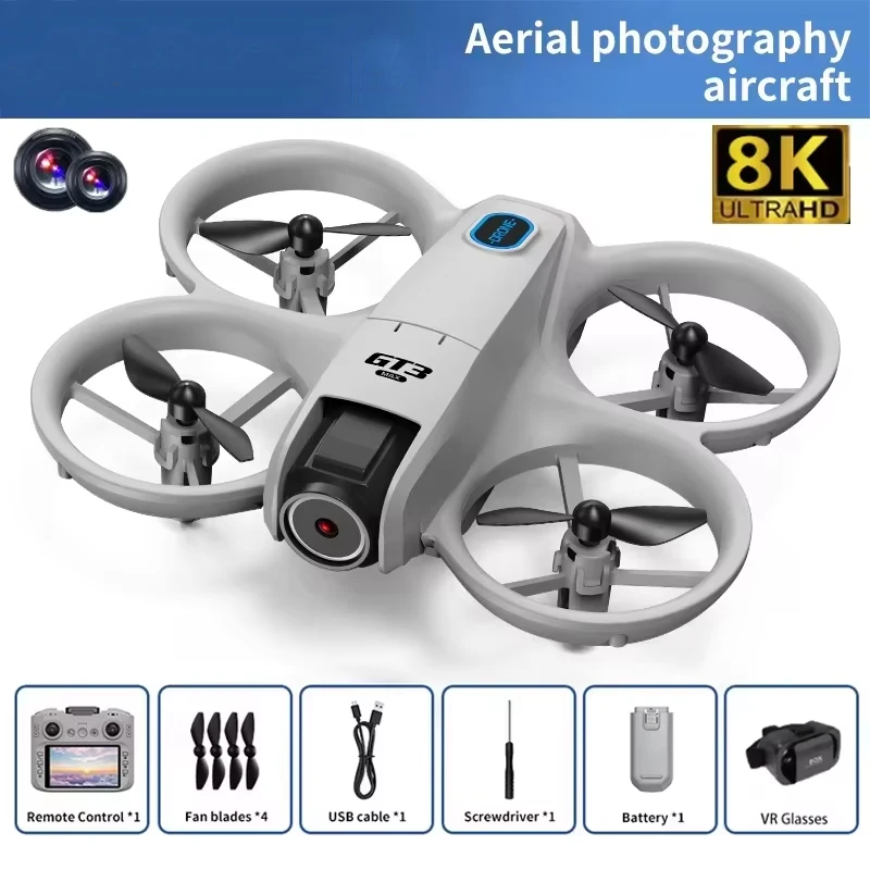 Lenovo Gt3 Max Drone 8k Hd Luchtfotografie Groot scherm Optische stroompositionering Borstelloze intelligente obstakelvermijding