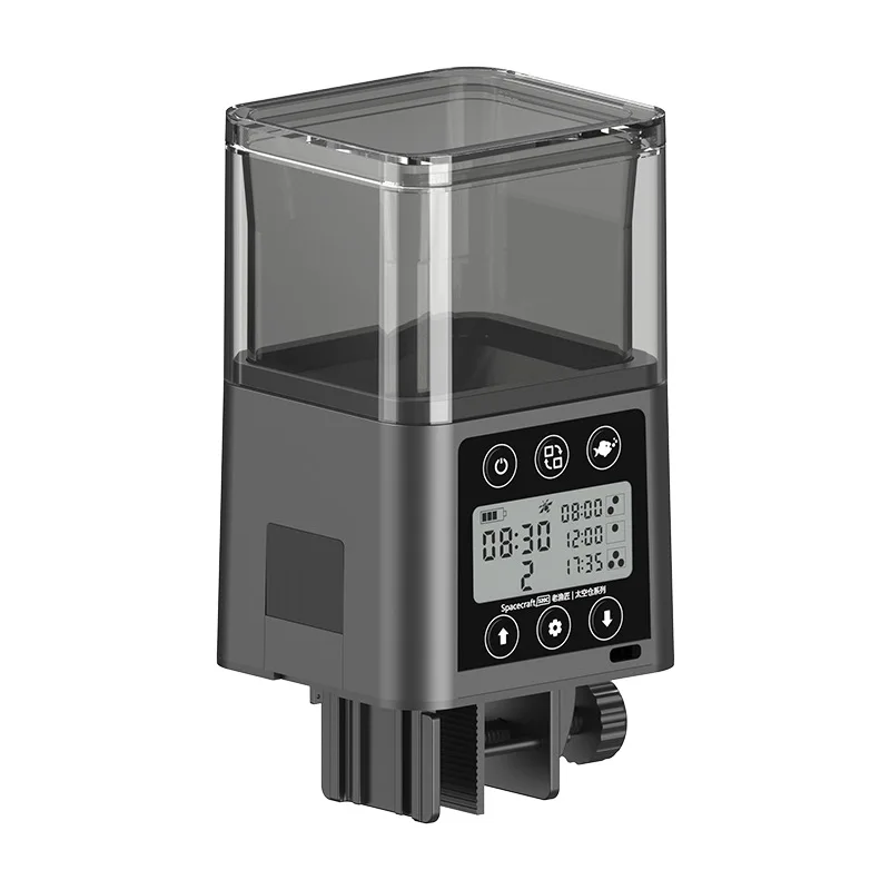 Mangeoire automatique pour poissons, écran LCD LED, grande capacité 120ml/320ml, synchronisation intelligente, tortue, aquarium, mangeoire automatique