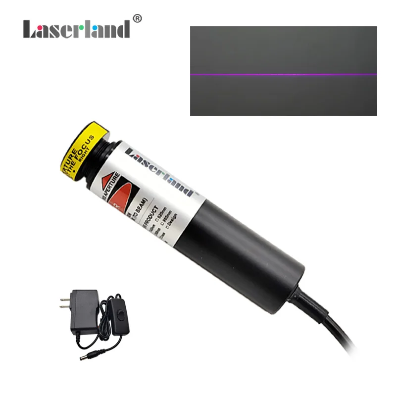 405nm 100mW Violet Blue Focusable Line Module for Laser Swamp Haunted House