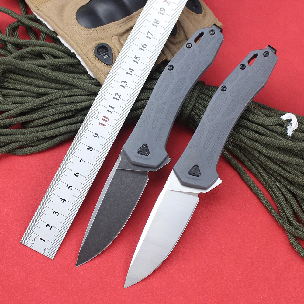 NEW KS 2042 D2 Steel Folding Knife for Men Multitool Military Tactical Knives Outdoor Survival Camping Knife EDC Hunting Tool