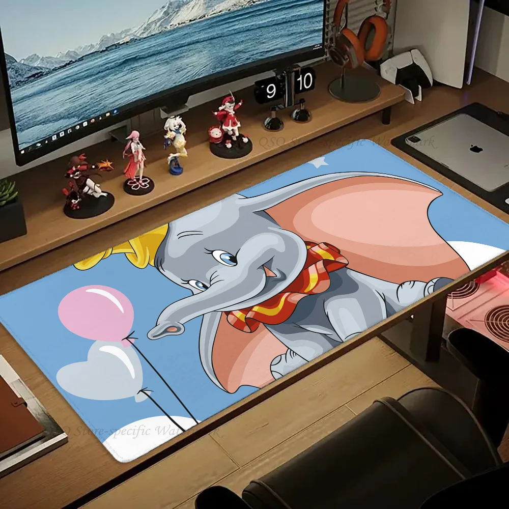 Dumbo-S Mousepad Mouse Mat Desk Mat With Pad Gaming Accessories Prime Gaming XXL Keyboard Pad Padding Mat