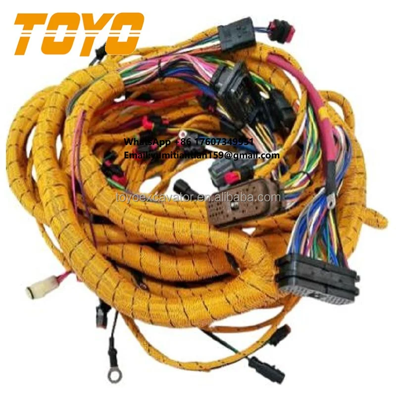 

Жгут внешней проводки для экскаватора E320D 291-7590 2917590 291-7589 2917589, проводка для экскаватора Caterpillar