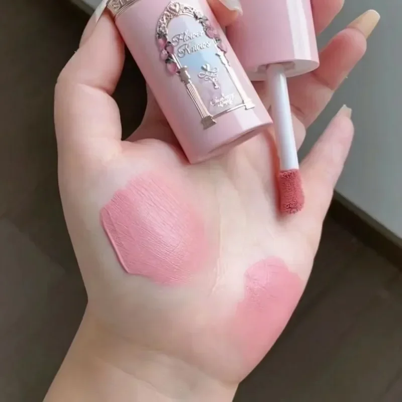 Nouvelle fleur connaît le fard à joues liquide et le Contour fraise Cupidon Finesse velours naturel 100% fleur originale connaît un maquillage Rare beauté