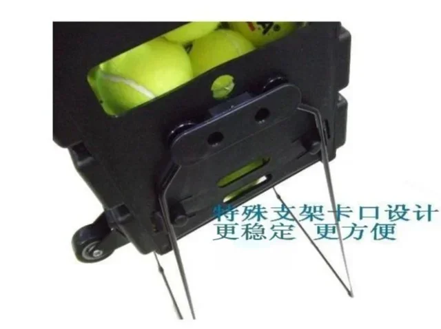 Portable Multifunctional Wheeled Tennis Ball Collector Fall Resistant Storage Basket
