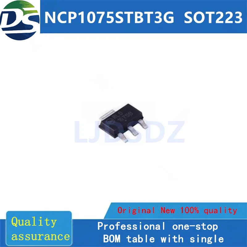 2 PÇS/LOTE   NCP1075STBT3G  SOT223  NEW  IN  STOCK
