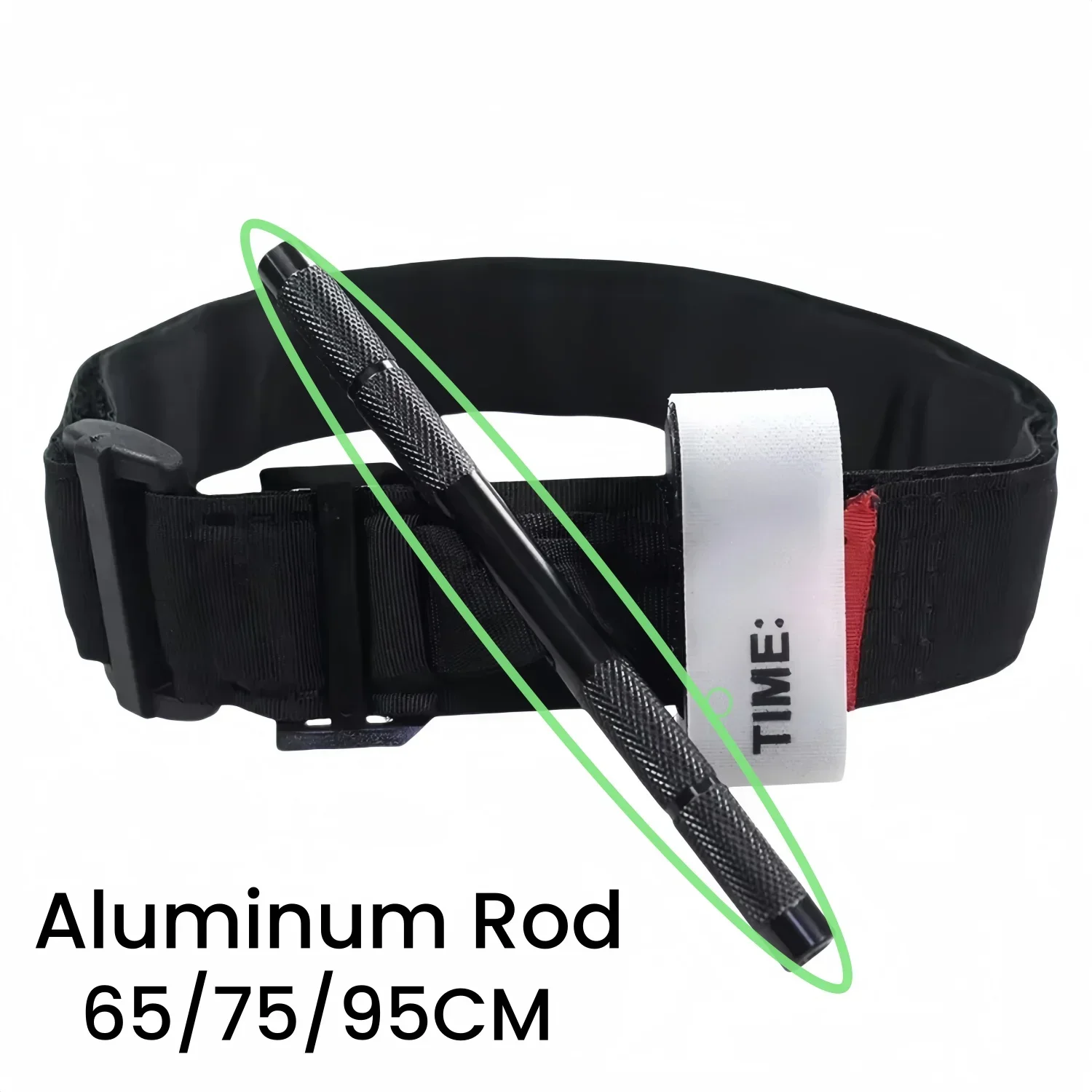 

65/75/95CM Tourniquet Survival Tactical Combat Application Aluminum Rod Medical CAT Emergency AidBelt for Outdoor Exploration
