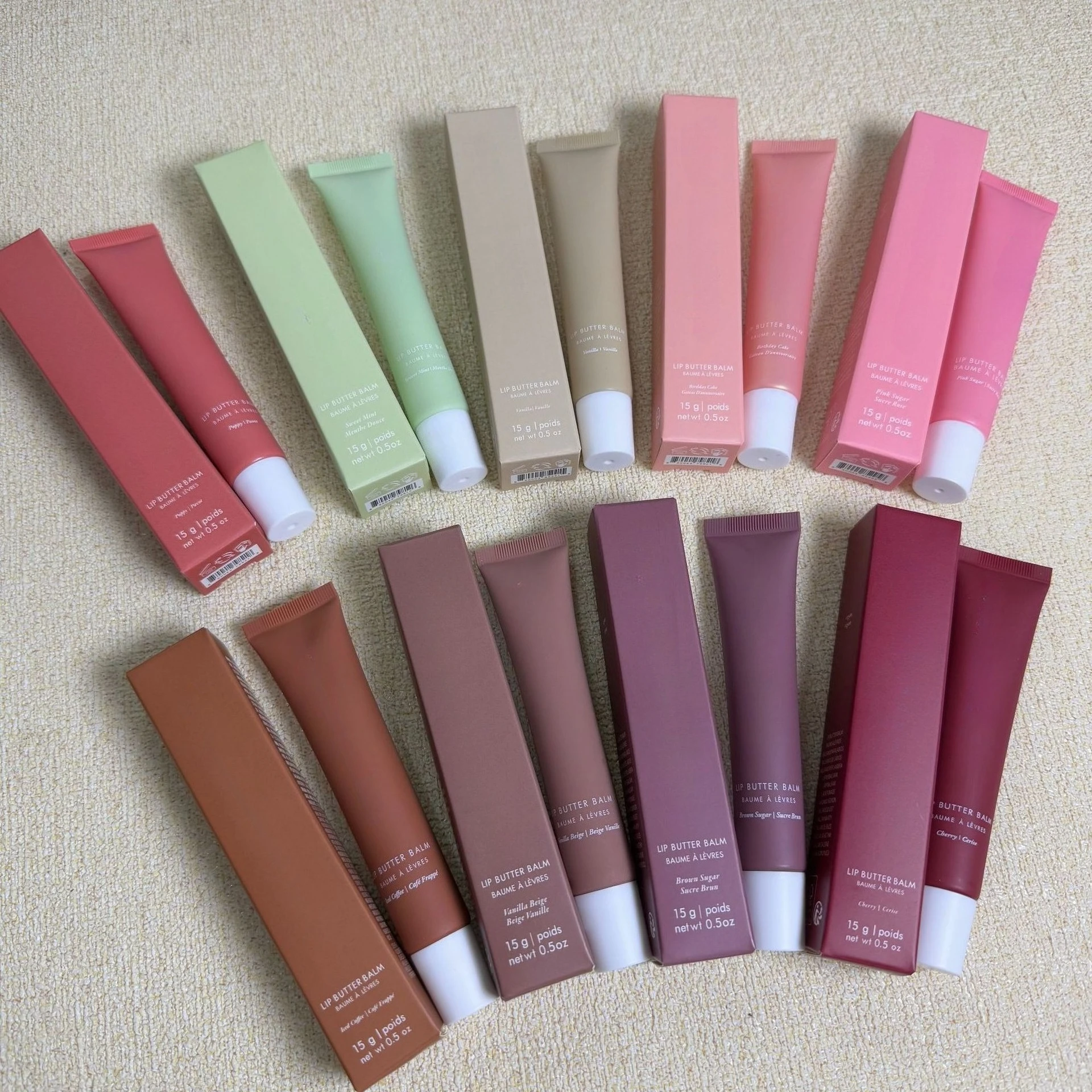 الفانيليا الوردي ترطيب الشفاه بلسم السكر القهوة كعكة المعطرة ترطيب ملمع الشفاه مع مرآة زيت الشفاه أحمر الشفاه عطلة احتفالية #2