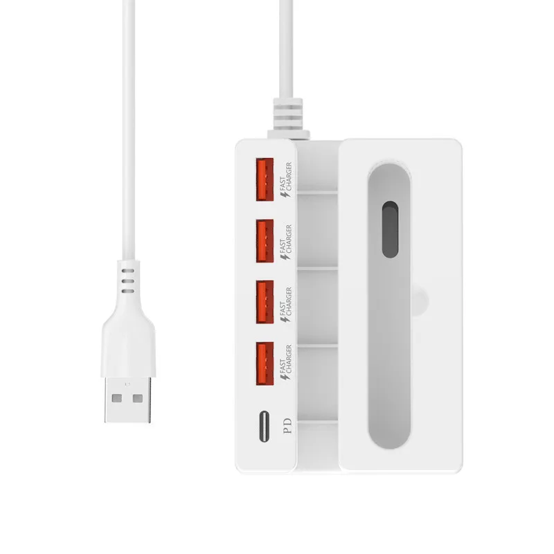 

Электрическая USB-розетка для быстрой зарядки, адаптер для розетки, док-станции, USB-разветвитель, преобразователь, USB-удлинитель