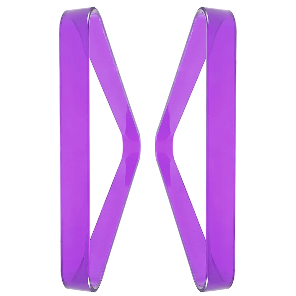 2 pezzi triangolo da biliardo solido porta piscina per PC tavolo da biliardo organizzatore di palline per forniture per tornei di club triangolo da biliardo