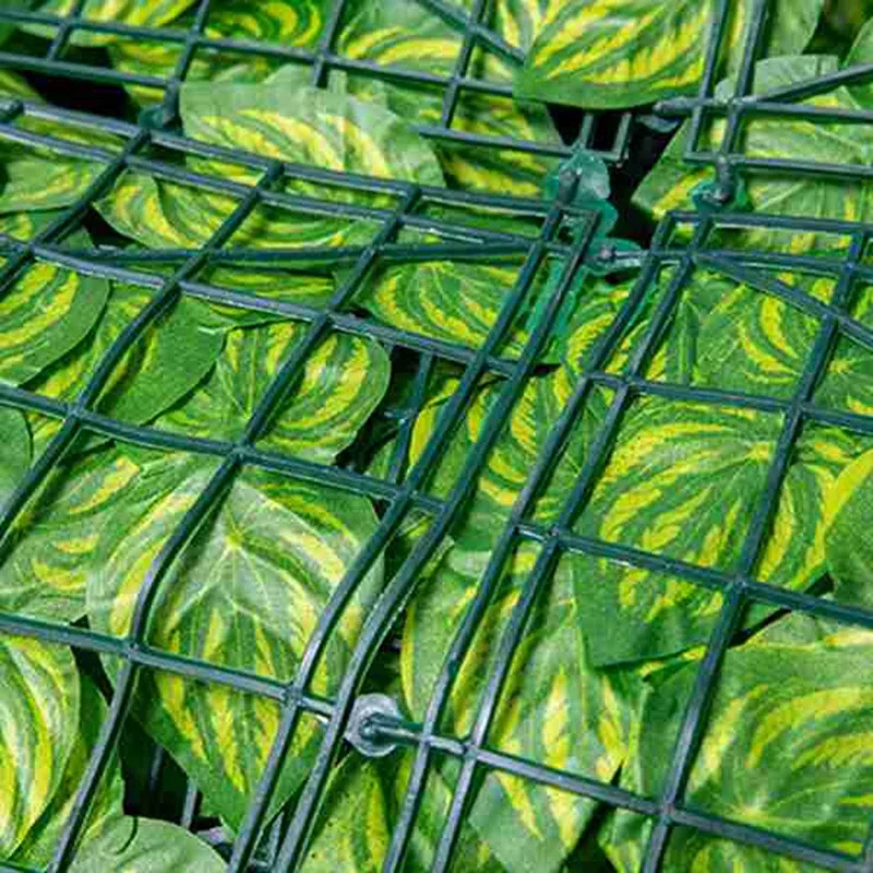 0.5X3 Meter Wall Plant Fence Leaves Artificial Faux Ivy Leaf Privacy Fence Screen Decor Panels Hedge