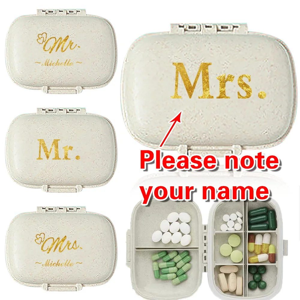 

Мини-коробка для таблеток по индивидуальному заказу, портативная маленькая аптечка, 8 сеток, органайзер для таблеток, влагостойкая коробка для дозирования таблеток