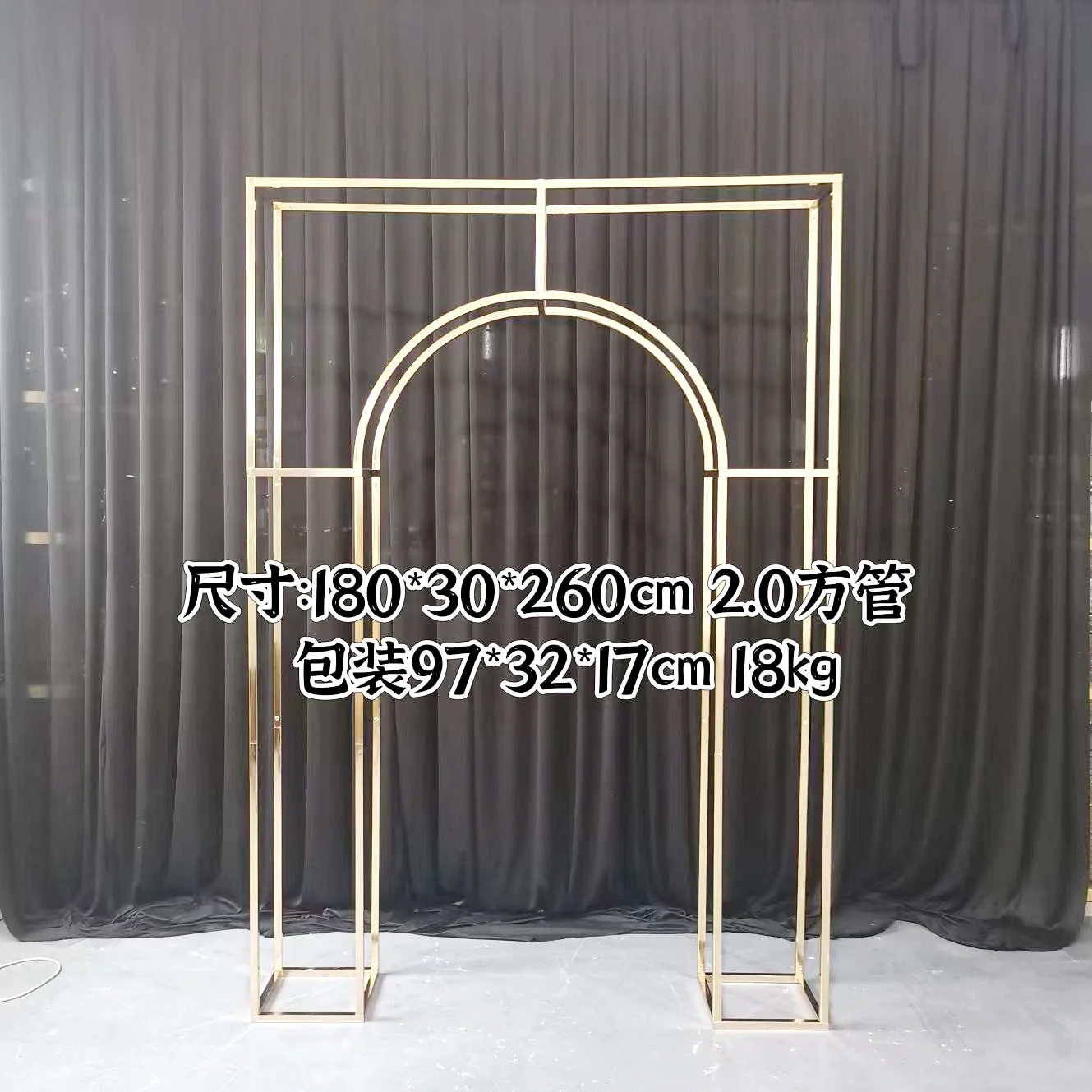 

Spot hot European gold-plated frame background wall decoration ornament wedding arch photo clock in flower wall ornament