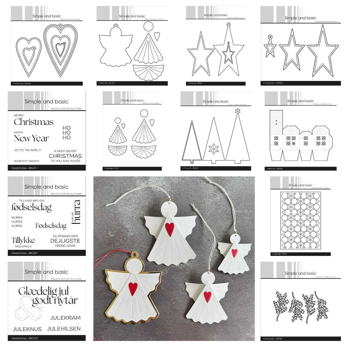 

Angels with Tag Metal Cutting Dies and Stamps Scrapbook Gift Box Card DIY Decoration Craft Embossing Greeting Card Christmas New