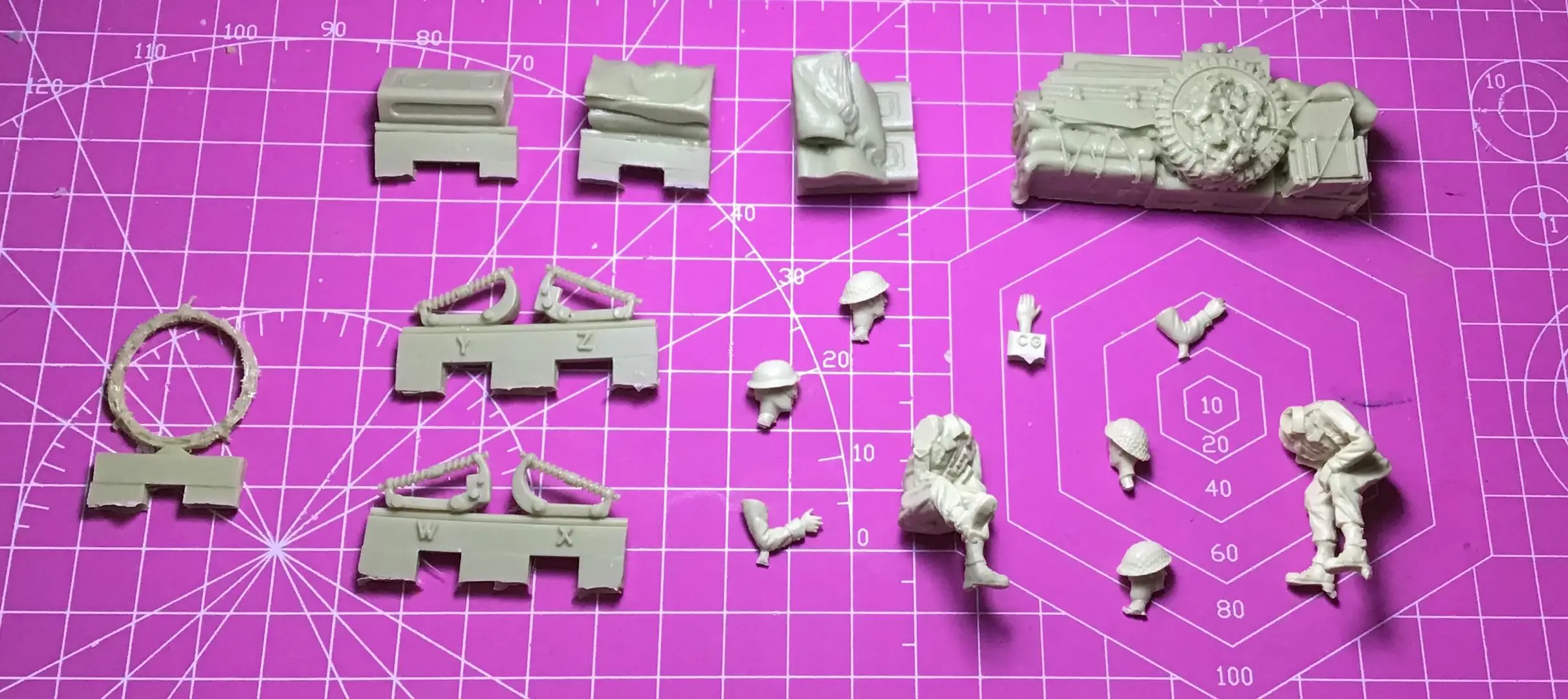 1/35 Resin Model Figure GK, Unassembled and Unpainted Kit