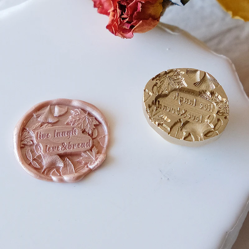 3D Embossed Retro Wax Seal Stamp Christmas/Winter/Snow Scenery Copper Head For Scrapbooking Cards Envelopes Wedding Invitations