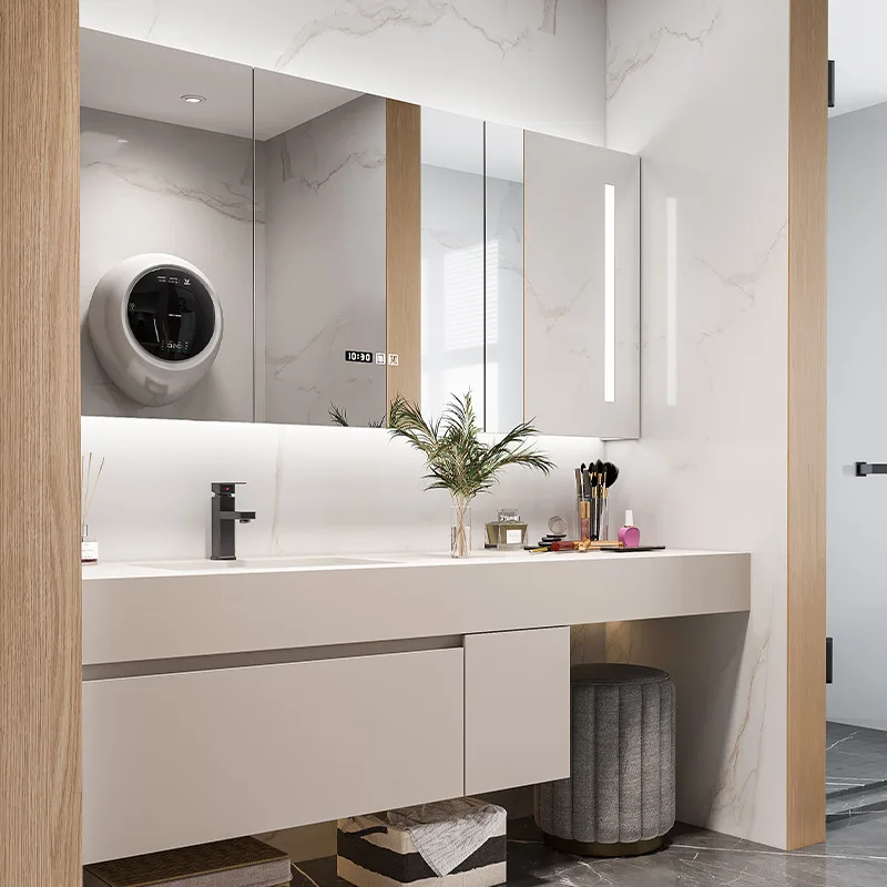 

#Factory wholesale luxury European bathroom vanities selling smart bathroom vanity cabinets bathroom furniture
