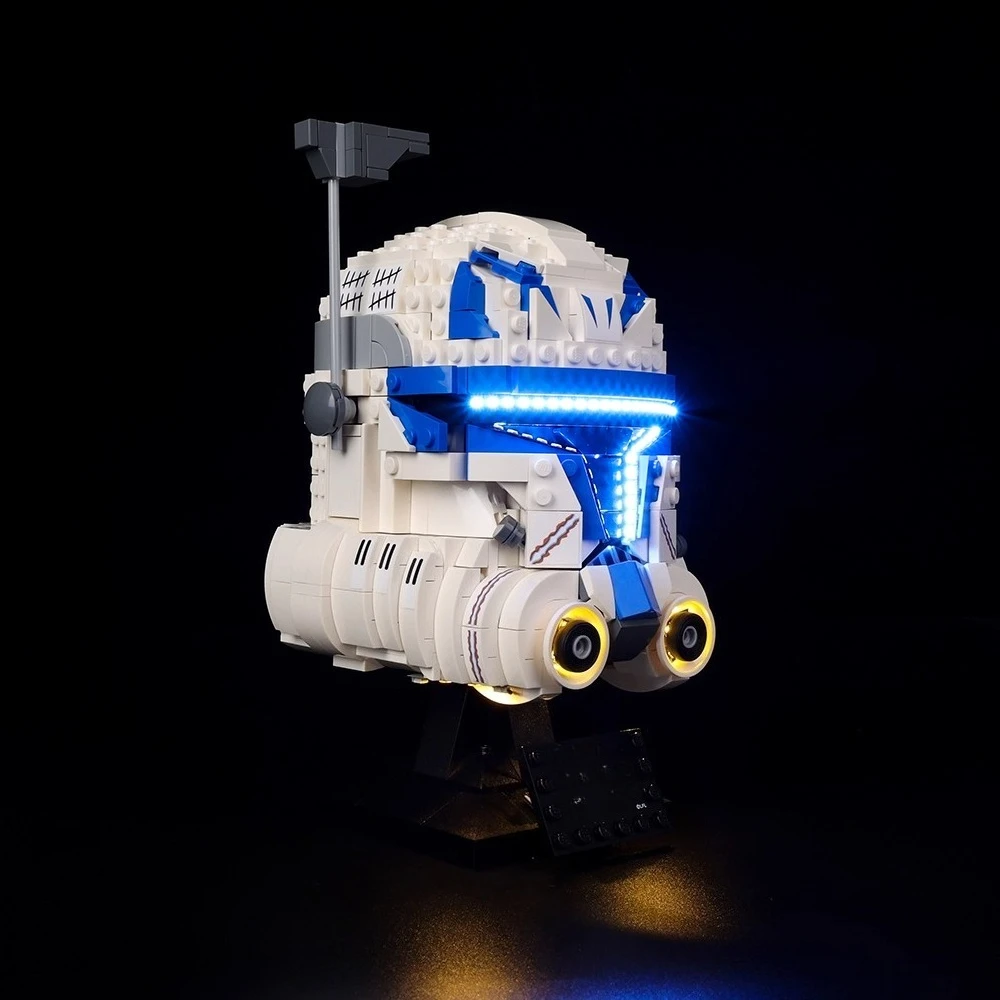 

LED Lighting Set Suitable for LEGO Star Captain Rex Helmet 75349(Not Including Building Blocks)