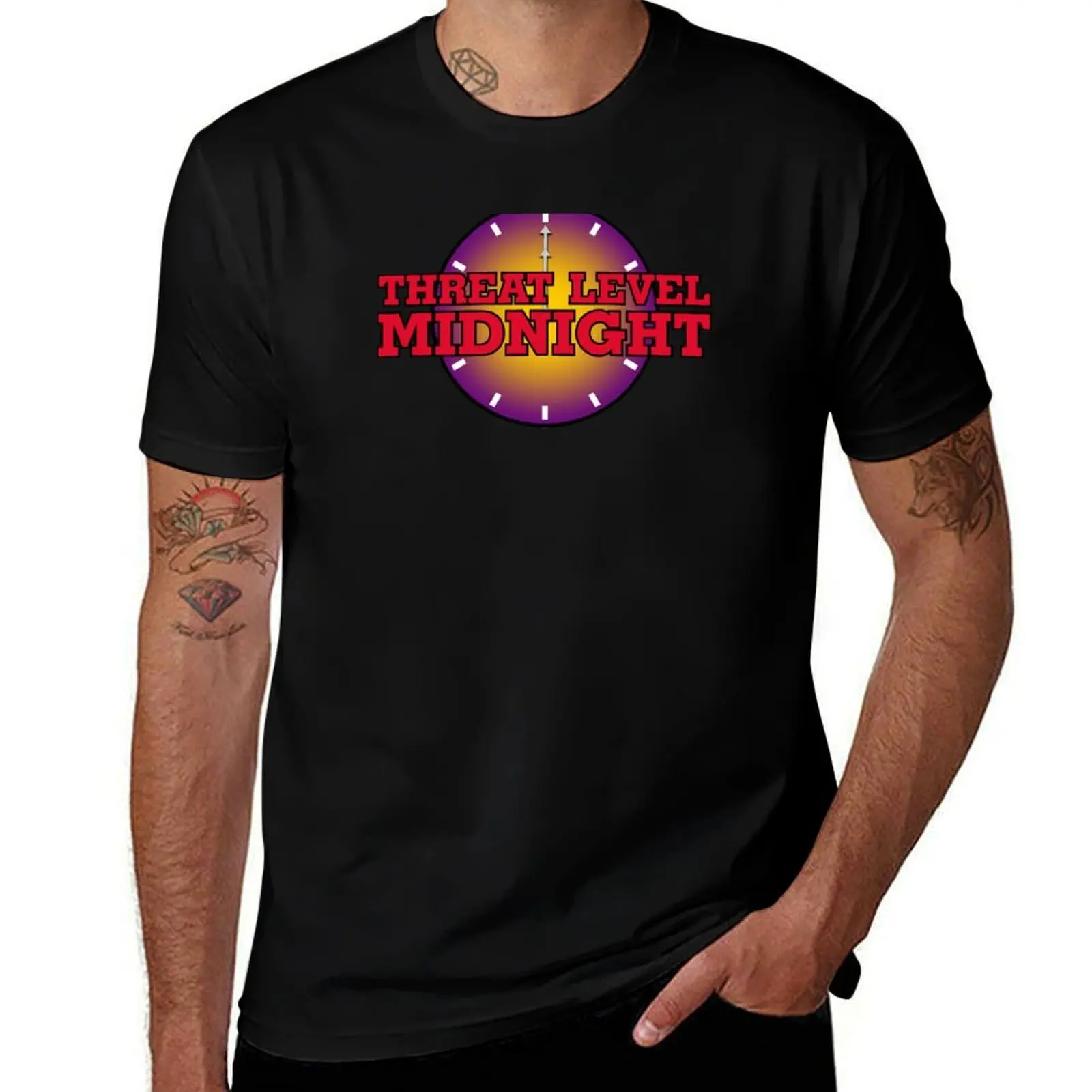 Threat Level Midnight (Variant) T-Shirt Summer Holiday T-Shirt