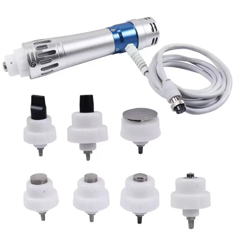 Muscle Massager Shockwave Therapy Machine 7 Heads ED Treatment Pain Relief Shock Wave Physiotherapy Tool