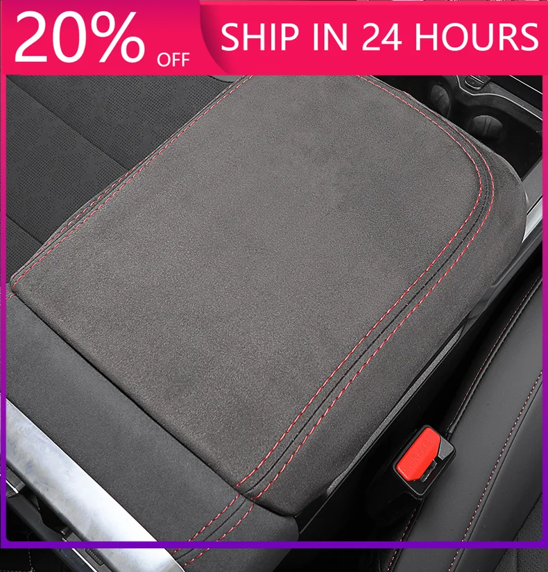 NEW1 For Chery Jetour Traveler T2 Armrest Box Cover Suede Car Interior Special Accessories Modified Accessories Interior Appeara