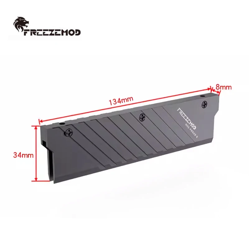 FREEZEMOD Geheugenmodulepantser voor DDR5 RAM-koellichaam, combinatie gebruikt waterkoelblok, MEO-PMOAB-G