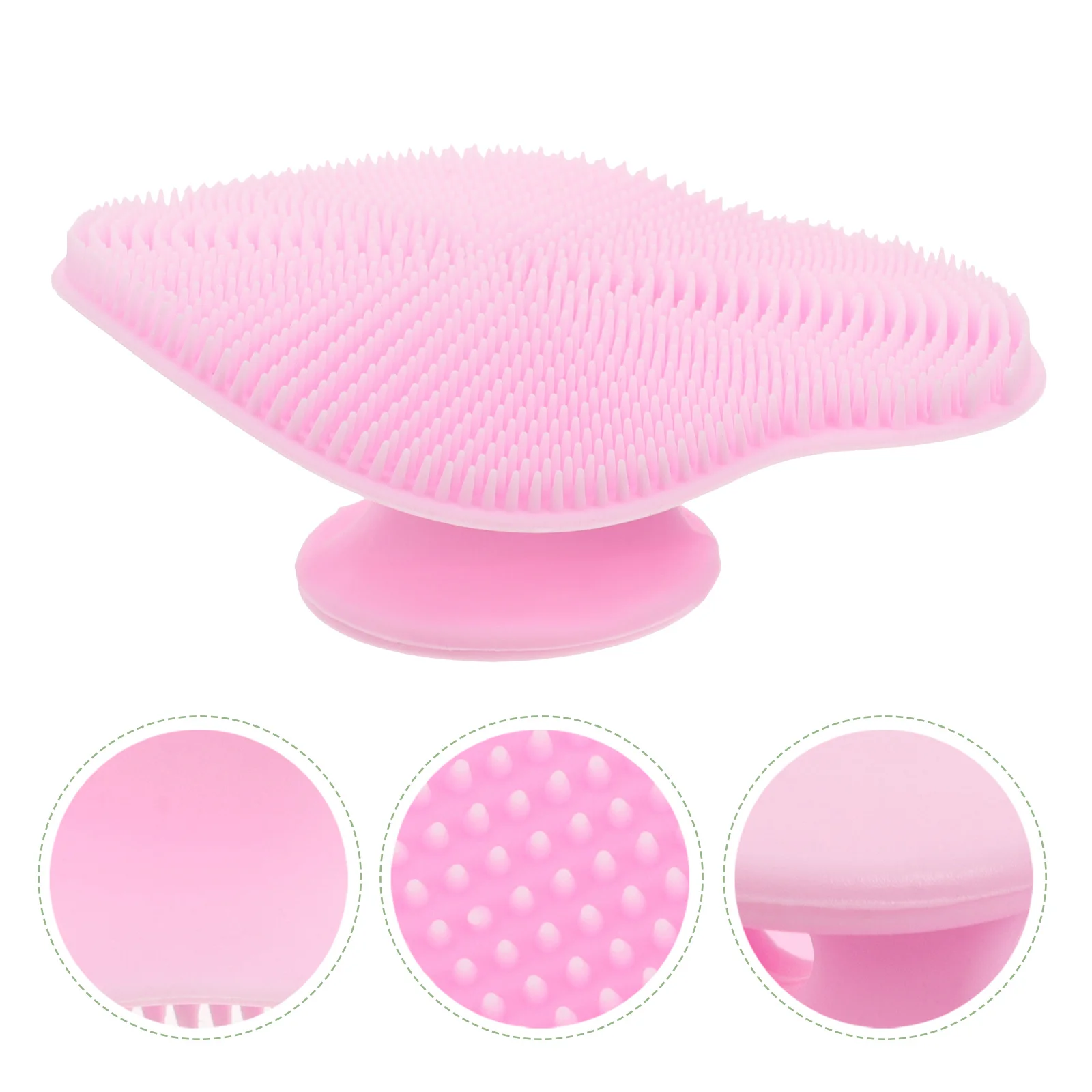 Silicone Facial Brush Gentle Massage Stimulating Cleanser Exfoliator for Men Women Daily Use Face Scrubber Men