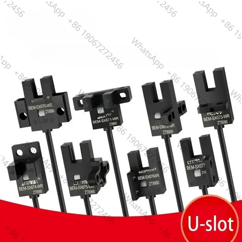U-slot Photoelectric Switch EE-SX670-WR 671 With Wire 674a Induction Sensor Bem-sx672-wr