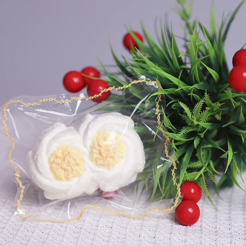 ZOCO Handmade Double Egg Yolk Cake Silicone Squeeze Toy Christmas Party Sensory Stress Relief Gift Bulk Custom Order Best Gift