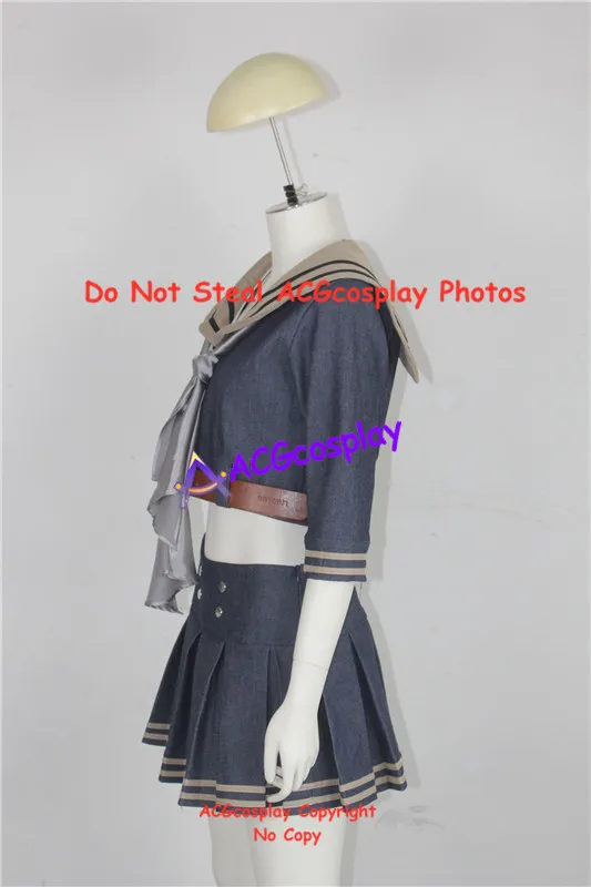 Sucker Punch Baby Doll Cosplay Costume denim fabric made acgcosplay uniform