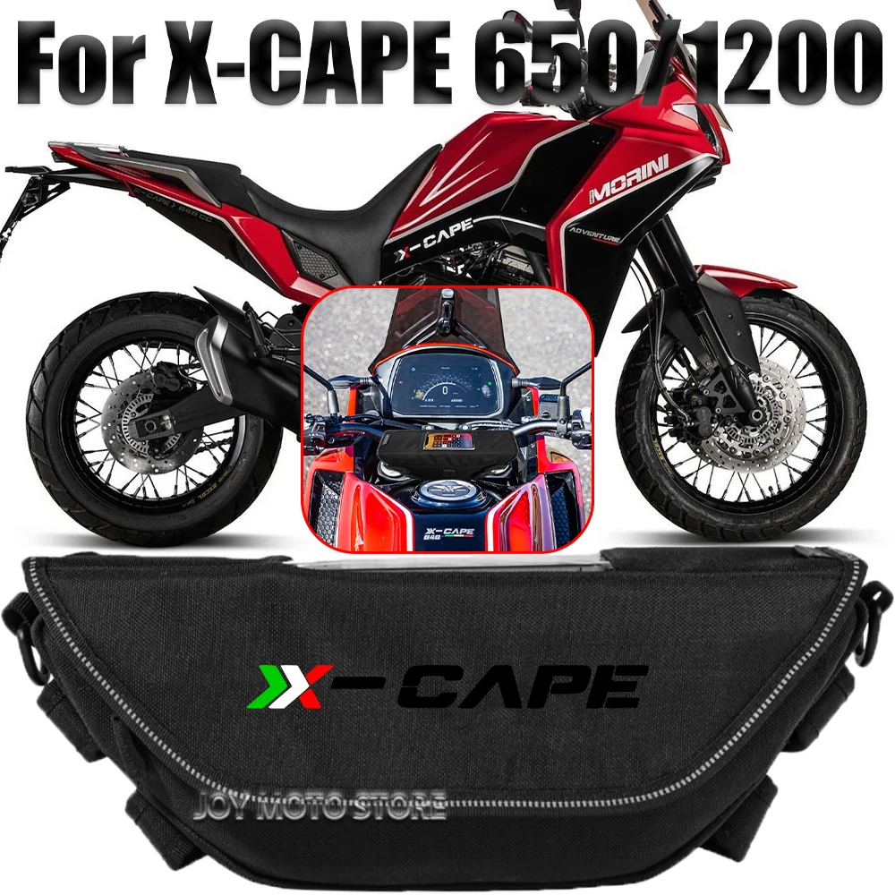 For Moto Morini X-cape xcape 650 1200 Motorcycle accessories tools bag Waterproof And Dustproof Convenient travel handlebar bag