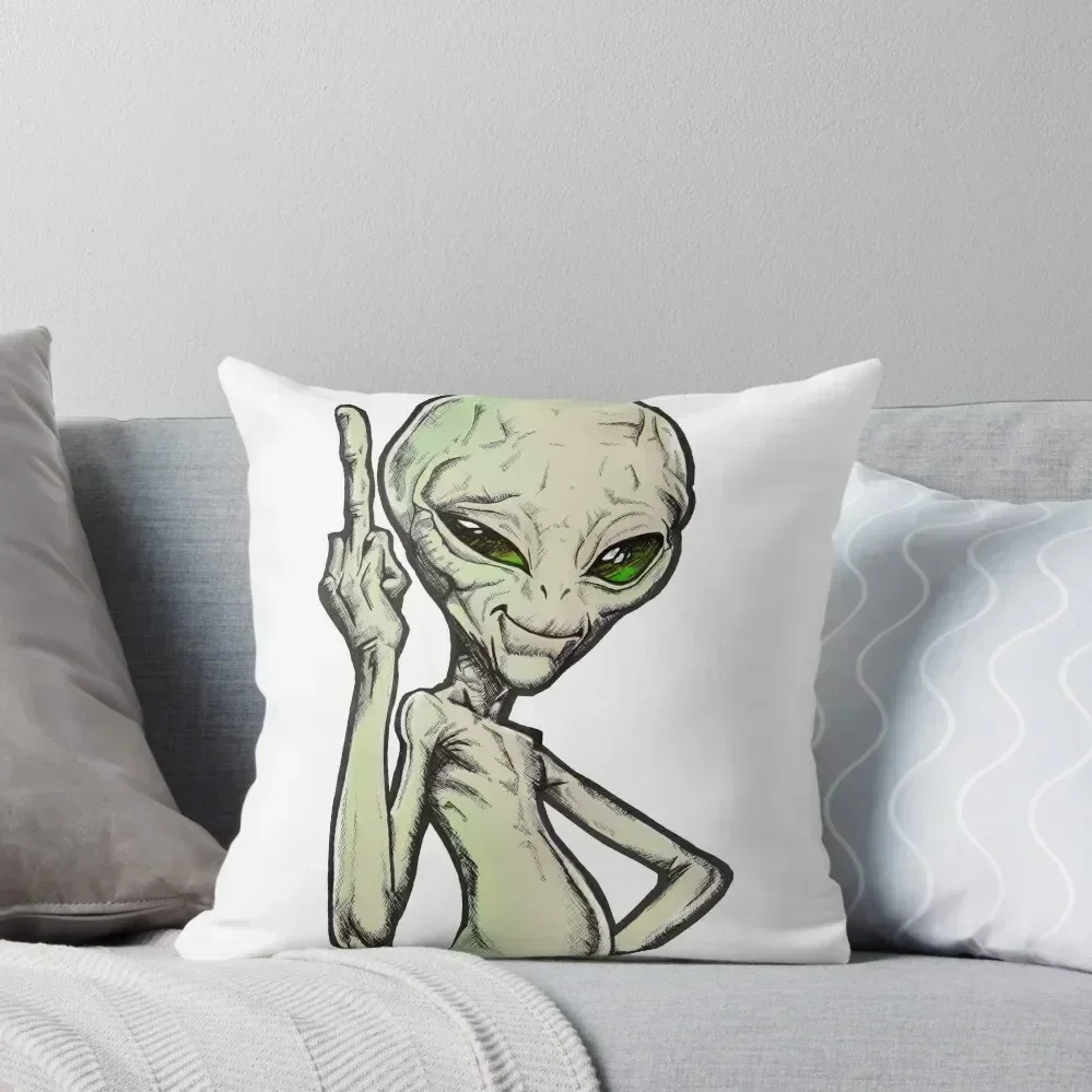 

Paul the Alien Throw Pillow Sofa Cushions Covers pillowcases for sofa cushions pillow