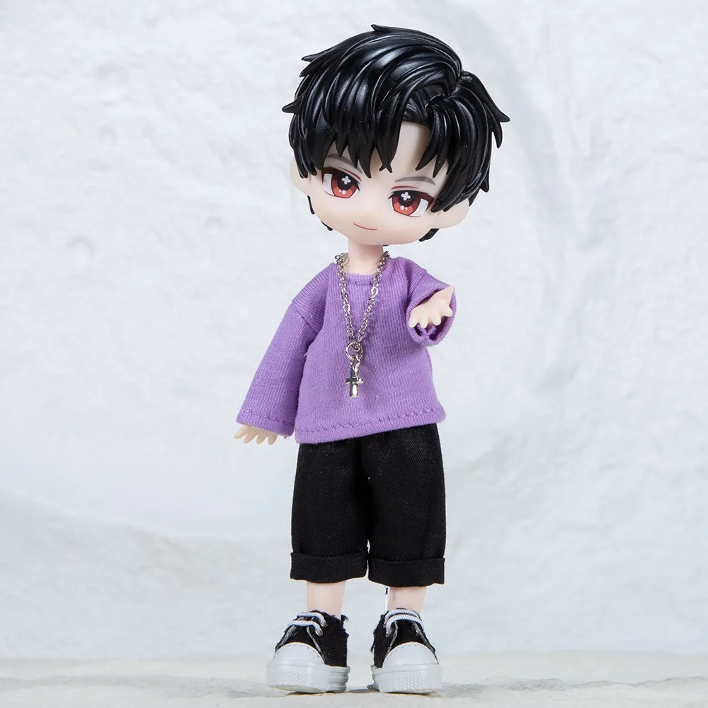 OB11 베이비 돌 드레스 GSC 피규어 클레이 피규어 긴팔 티셔츠 1/12 BJD 아사미 2.0 베어 바디 인형 옷
