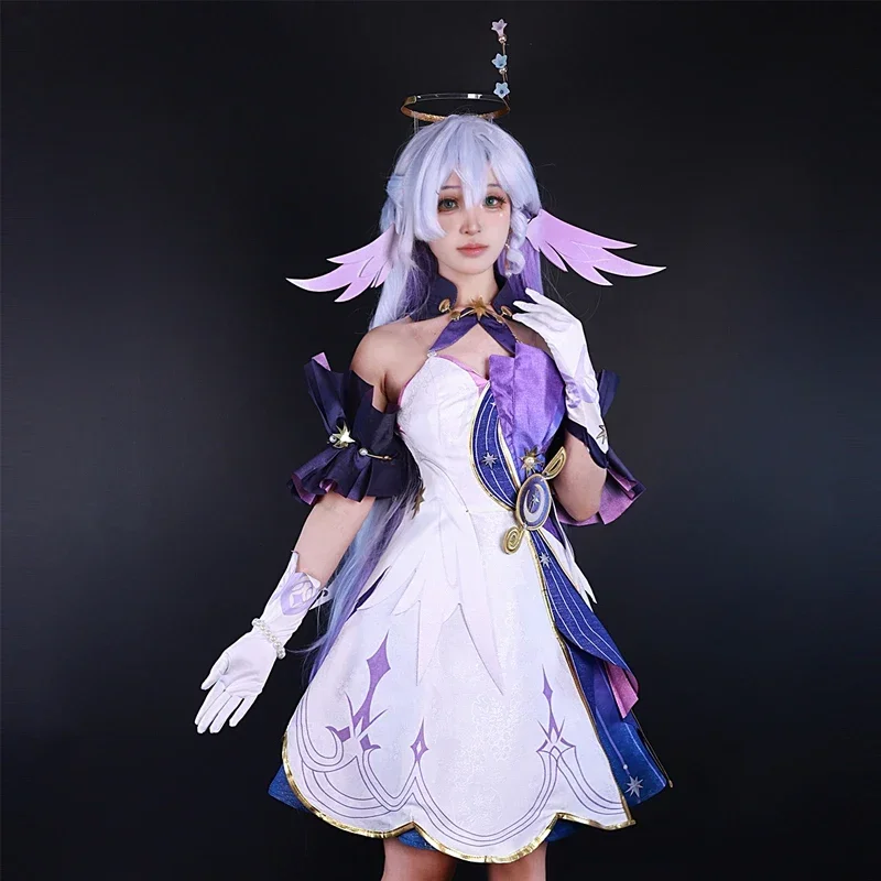 

Robin Honkai Star Rail Cosplay Costume Adult Carnival Uniform Anime Halloween Party Costumes Masquerade Women Game