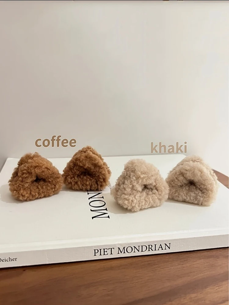 4 stuks schattig en speels pluche kattenoren gestoomd kattenoor vormig brood dame kinderzijde haarspeld kleine mode pony haarclip - afbeelding 2
