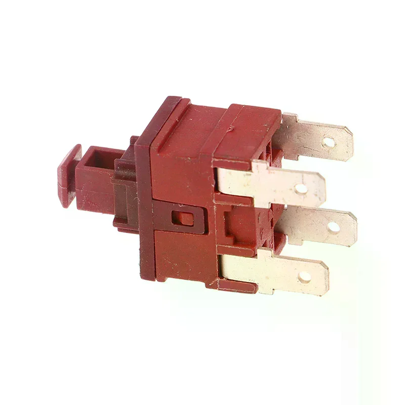 /PFU/Power Switch Push Button KAN-L5 P12-2 Switch 8A 250VAC 2/4pin Self-Locking, For Water Heater Vacuum Cleaner